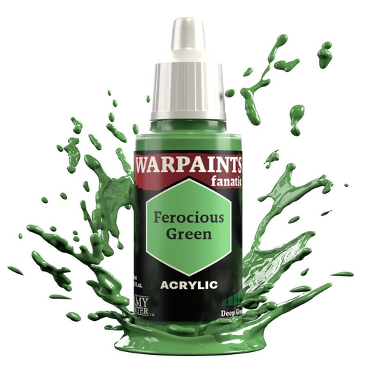The Army Painter - Warpaints Fanatic: Ferocious Green (18ml)