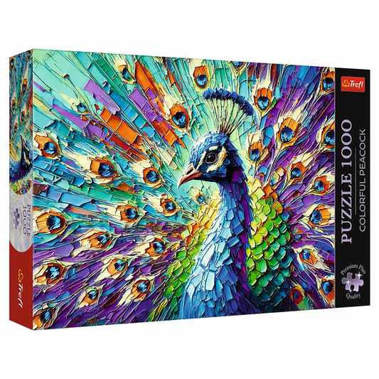 Trefl - Colorful Peacock (1000)