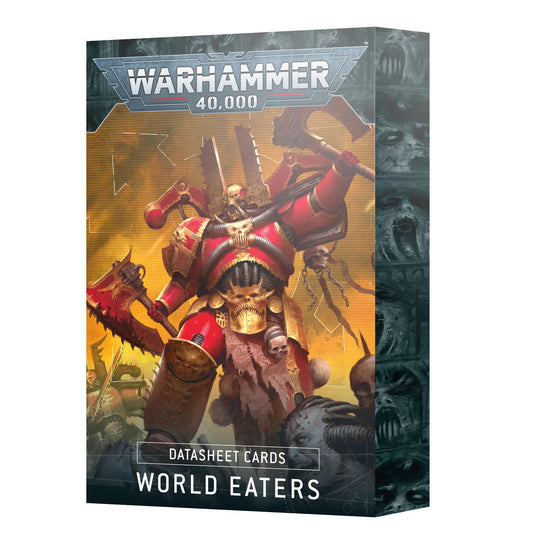 Warhammer 40,000 - Datasheet Cards: World Eaters (English)