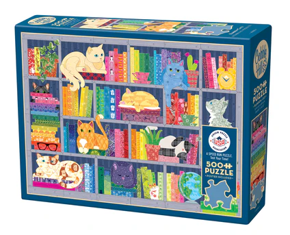 Cobble Hill - Rainbow Cats Puzzle (500 Piece)