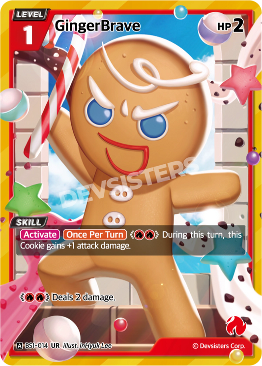 CookieRun TCG - GingerBrave [BS1‑014 UR]