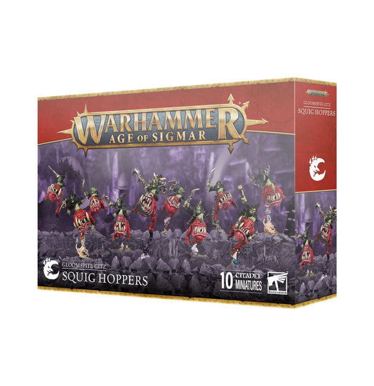 Warhammer Age of Sigmar - Gloomspite Gitz: Squid Hoppers Copy