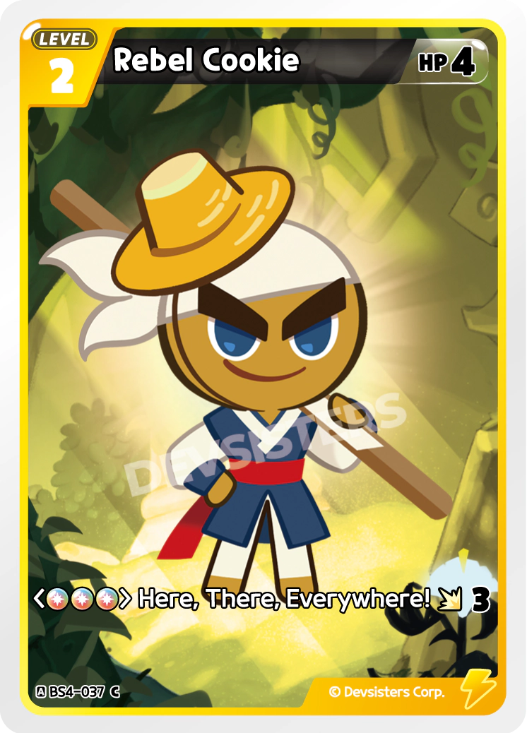 CookieRun TCG - Rebel Cookie [BS4-037 C]