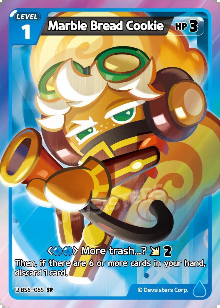 CookieRun TCG - Marble Bread Cookie [BS6-065 SR]
