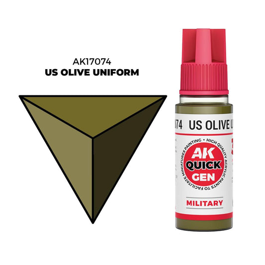 AK Interactive - Quick Gen: Us Olive Uniform (18 ml)