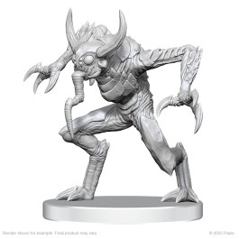 Pathfinder Battles Deep Cuts Miniatures: Wave 27- Vloriak (Despoiler Demon) & Demonologist