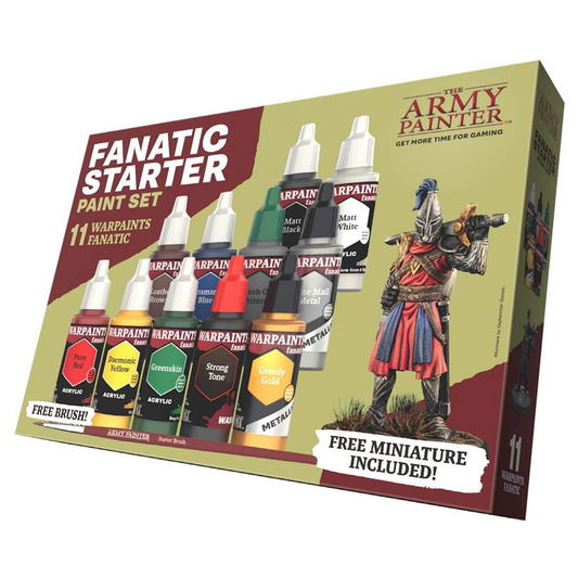 The Army Painter - Warpaint: Fanatic Starter Paint Set