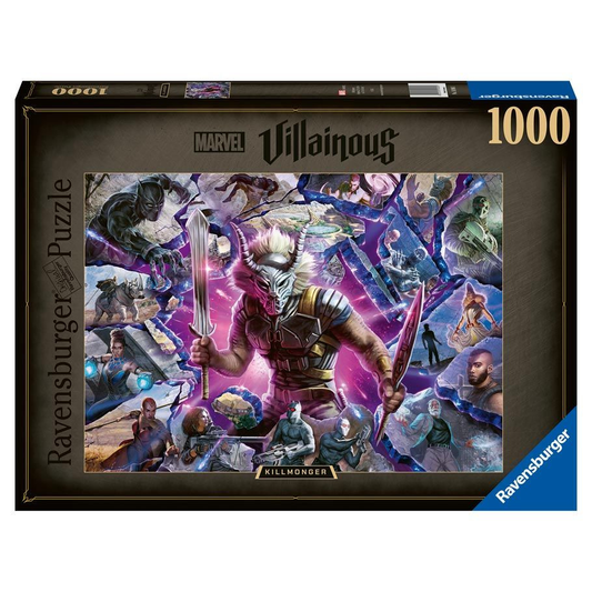 Ravensburger - Marvel Villainous: Killmonger Puzzle (1000)