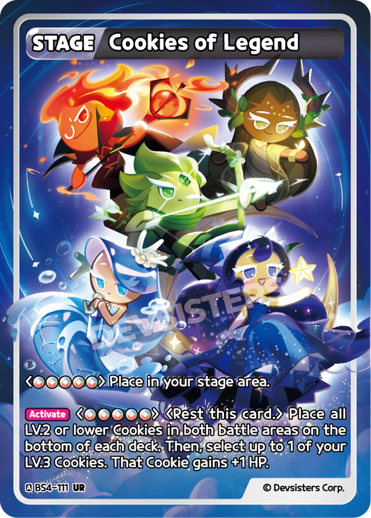 CookieRun TCG - Cookies of Legend [BS4-111 UR]