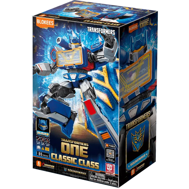 Blokees - Transformers:  Classic Class 17 Soundwave