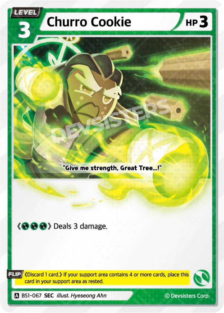 CookieRun TCG - Churro Cookie [BS1-067 SEC]