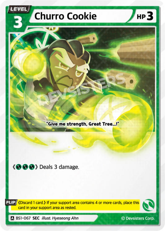 CookieRun TCG - Churro Cookie [BS1-067 SEC]