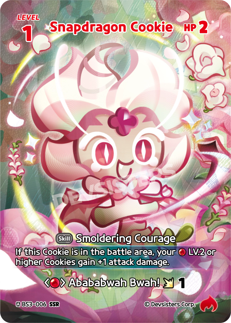 CookieRun TCG - Snapdragon Cookie [BS3-006 SSR]