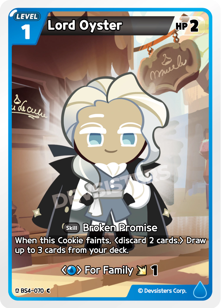 CookieRun TCG - Lord Oyster [BS4-070 C]