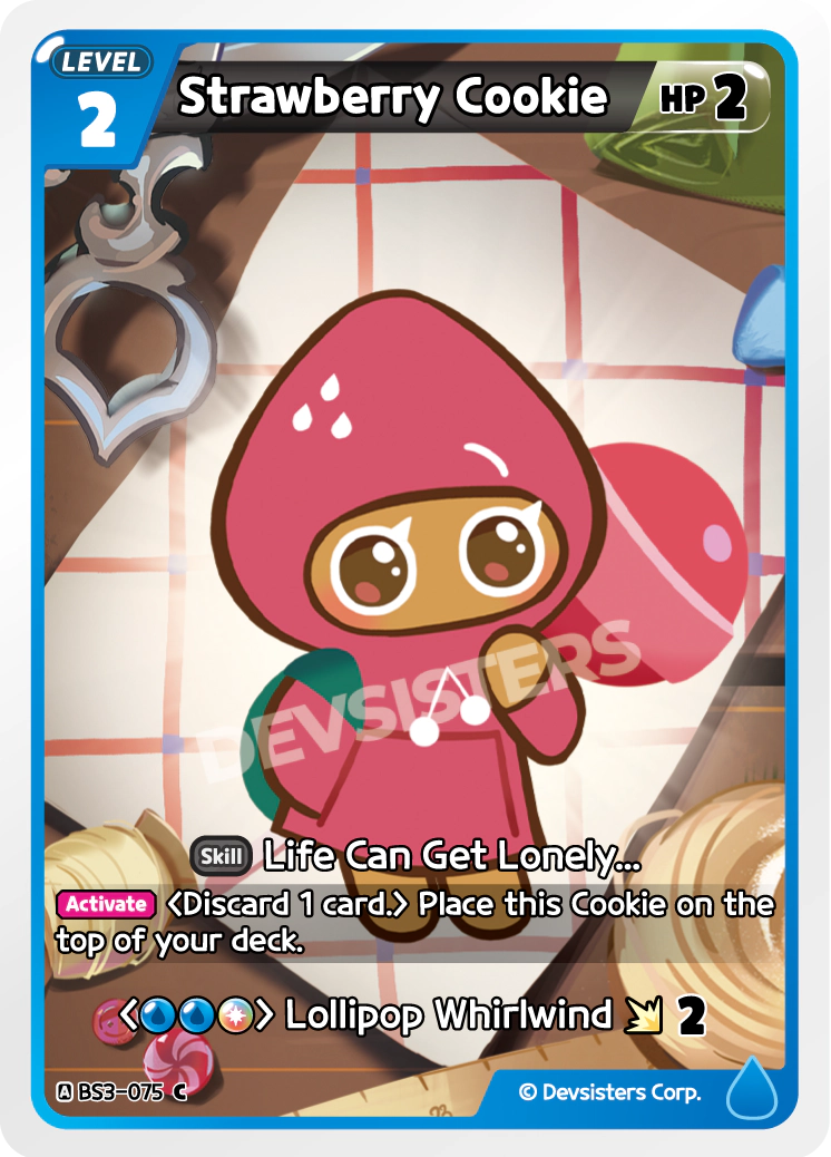 CookieRun TCG - Strawberry Cookie [BS3-075 C]