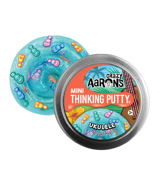 Crazy Aaron's: Ukulele - Mini Thinking Putty Tin (0.47 oz)
