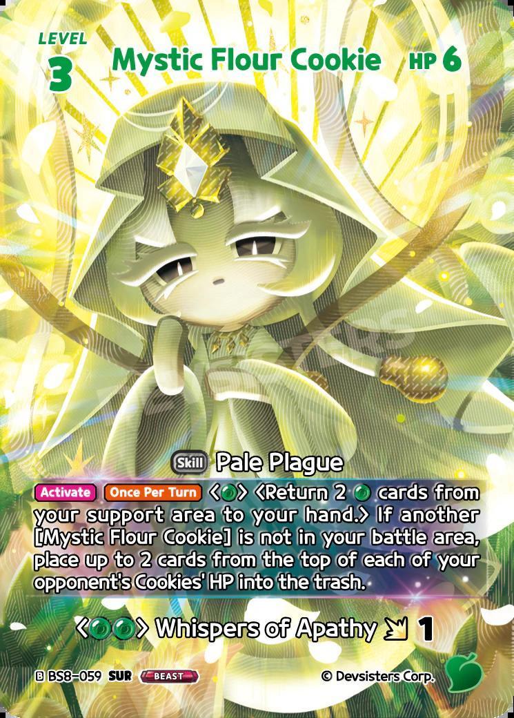 CookieRun TCG - Mystic Flour Cookie [BS8-059 SUR]