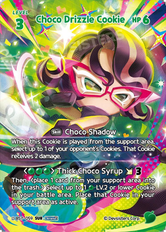 CookieRun TCG - Choco Drizzle Cookie [BS7-059 SUR]