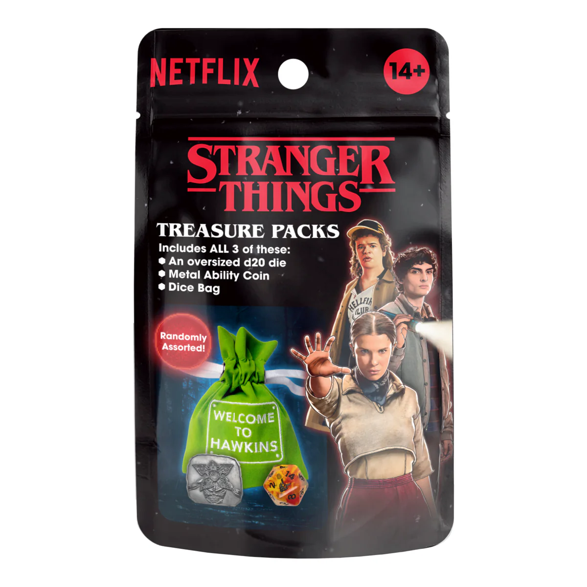 Stranger Things Treasure Packs by Sirius Dice