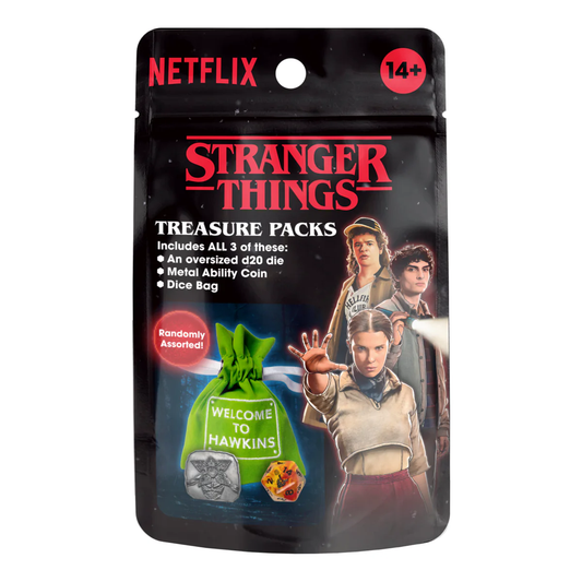 Stranger Things Treasure Packs by Sirius Dice