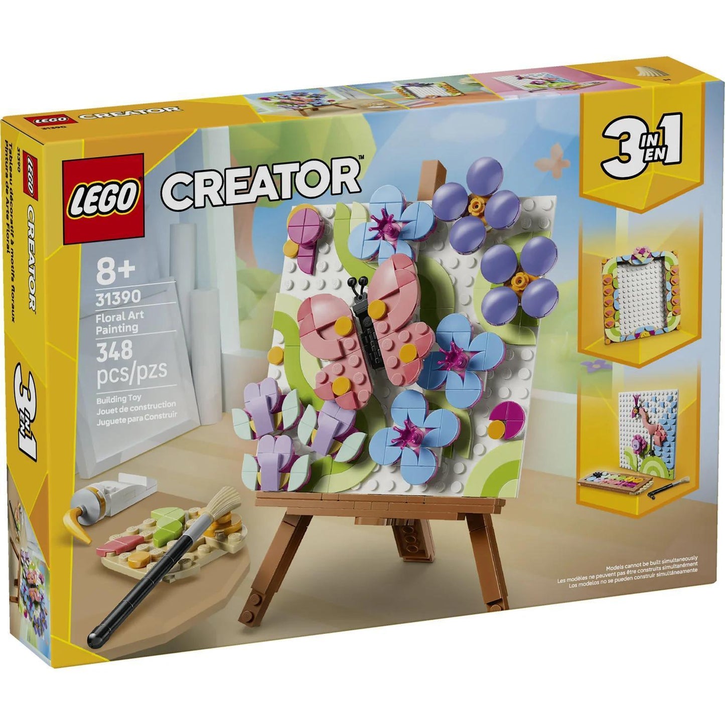 LEGO® Creator Floral Art Decor Painting | 31390