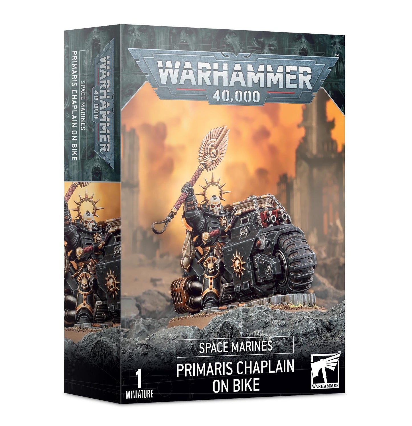 Warhammer 40,000 - Space Marines: Chaplain On Bike
