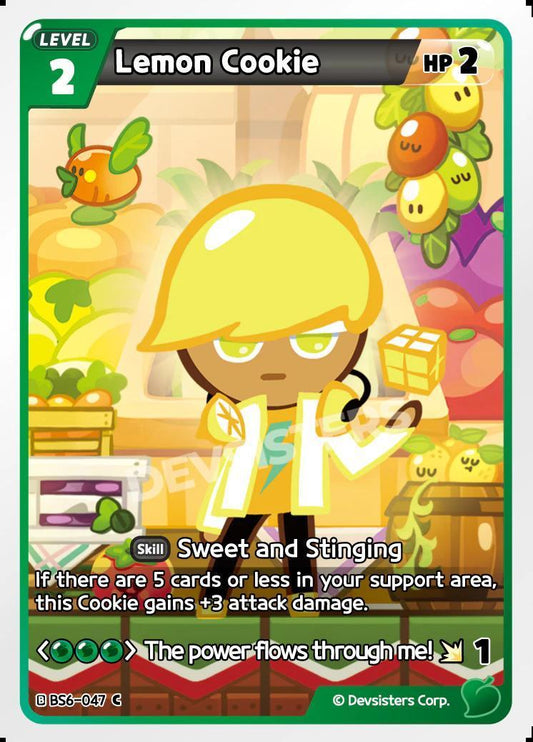 CookieRun TCG - Lemon Cookie [BS6-047 C]