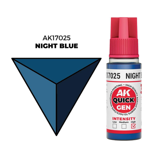 AK Interactive - Quick Gen: Night Blue (18 ml)
