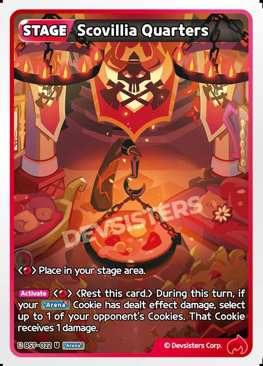 CookieRun TCG - Scovillia Quarters [BS7-022 U]