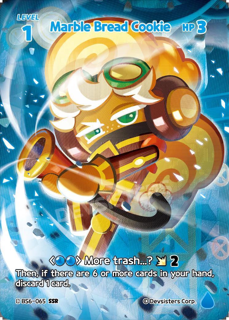 CookieRun TCG - Marble Bread Cookie [BS6-065 SSR]