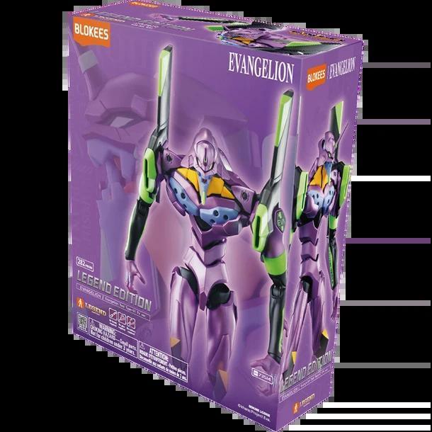 Evangelion Blokees - 6.7-inch Legend Edition Model Kit: LE04 Test Type- 01 TV Version - The Feisty Goblin Gamehouse -
