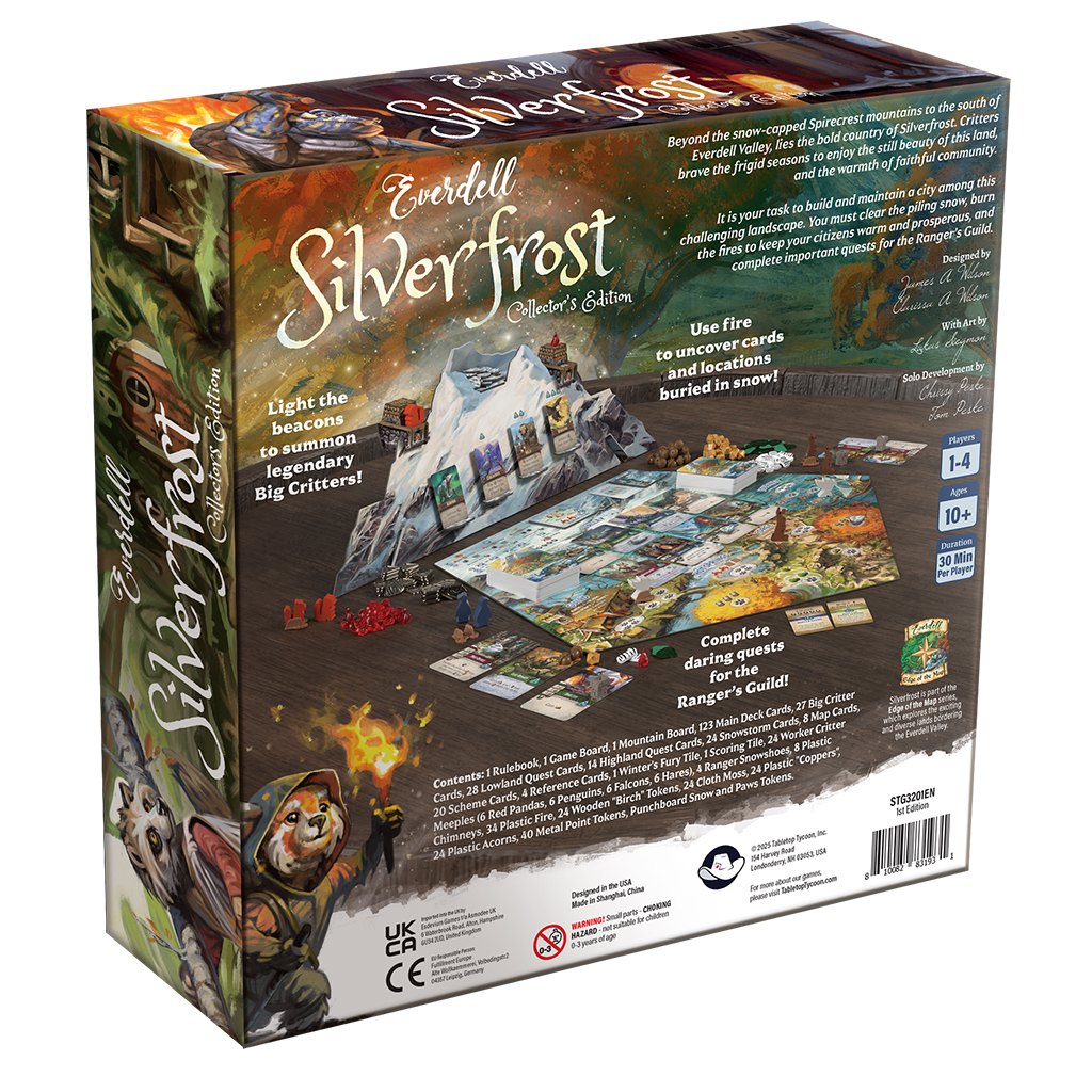 Everdell Silverfrost Collectors Edition - The Feisty Goblin Gamehouse -