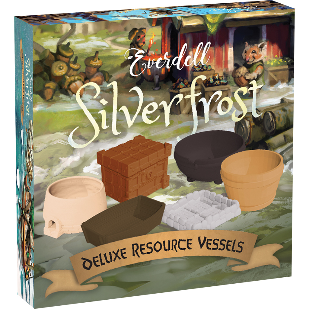 Everdell Silverfrost Deluxe Resource Vessels - The Feisty Goblin Gamehouse -