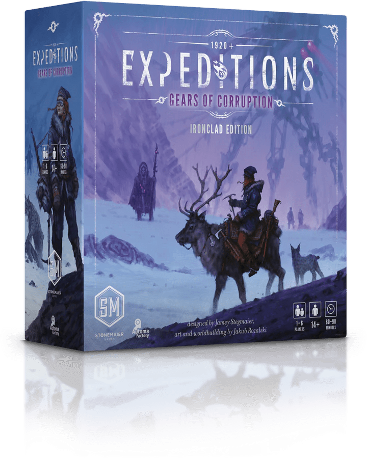 Expeditions: Gears of Corruption Ironclad Edition (Stonemaier Games) - The Feisty Goblin Gamehouse -