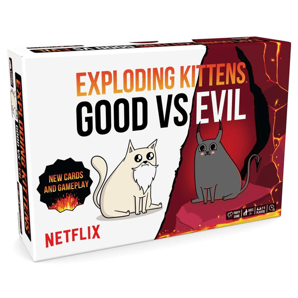 Exploding Kittens Good vs Evil - The Feisty Goblin Gamehouse -