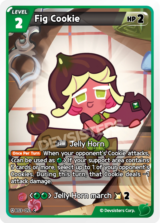 CookieRun TCG - Fig Cookie [BS3-051 C]