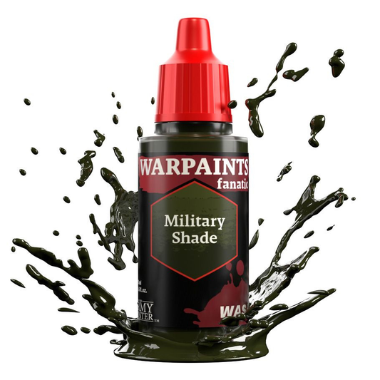 The Army Painter - Warpaints Fanatic Wash: Military Shade (18ml)