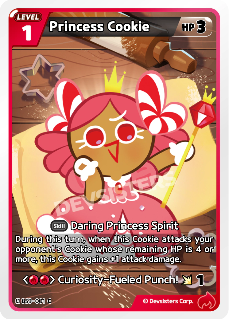CookieRun TCG - Princess Cookie [BS3-001 C]
