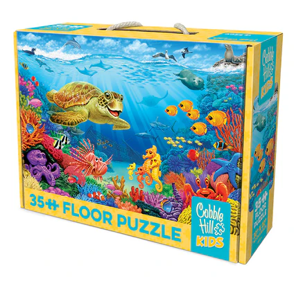 Cobble Hill - Ocean Reef Floor Puzzle (36 Piece)