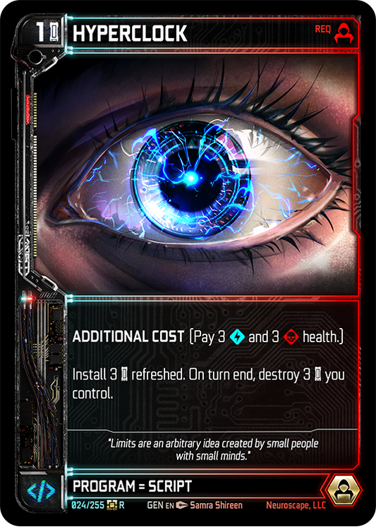 Neuroscape TCG - Hyperclock GEN-024