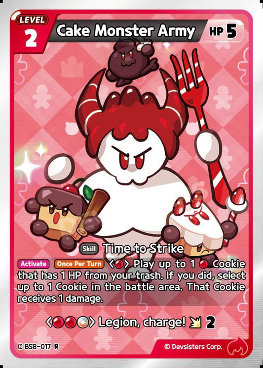 CookieRun TCG - Cake Monster Army [BS8-017 R]