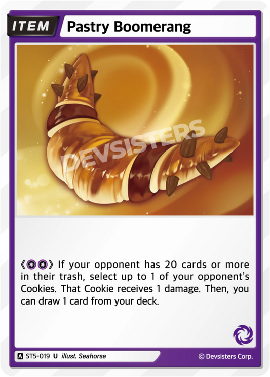 CookieRun TCG - Pastry Boomerang [ST5-019 U]