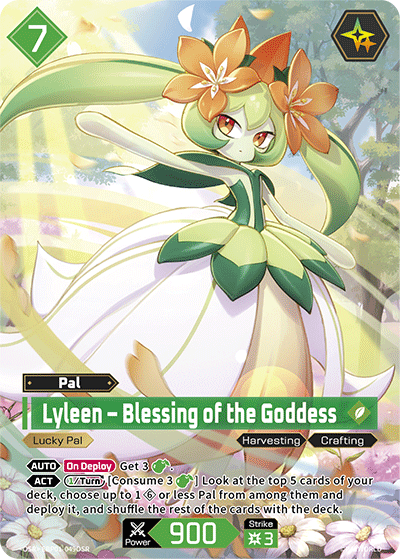 Palworld TCG - Lyleen – Blessing of the Goddess [EBP01-049OSR]