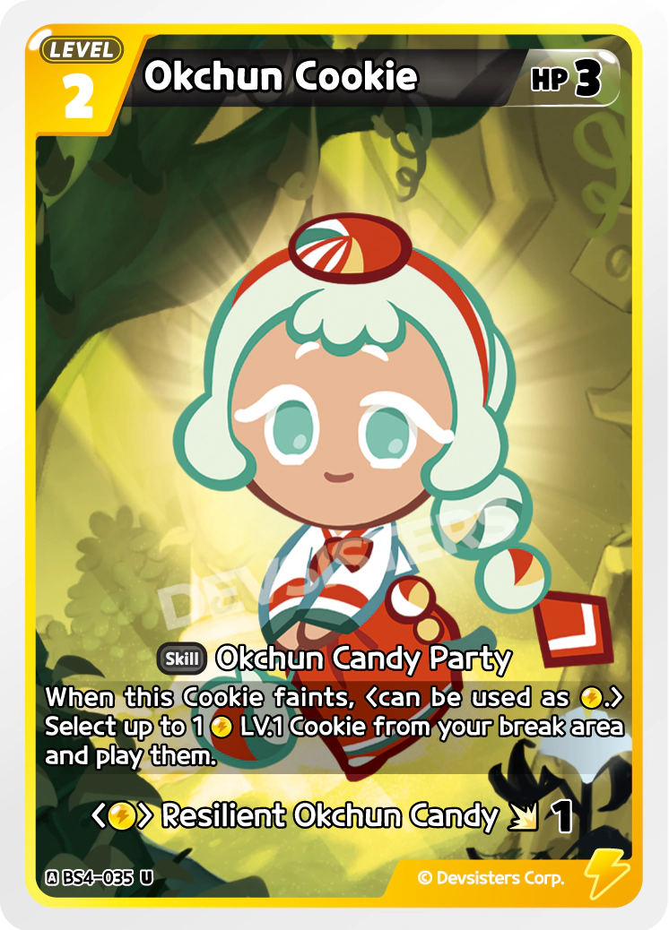 CookieRun TCG - Okchun Cookie [BS4-035 U]