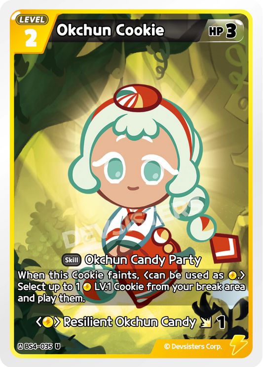 CookieRun TCG - Okchun Cookie [BS4-035 U]