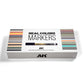 AK Interactive - Real Colors Markers: Special Box Real Colors Markers (34 Units)