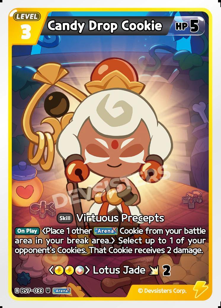 CookieRun TCG - Candy Drop Cookie [BS7-033 U]