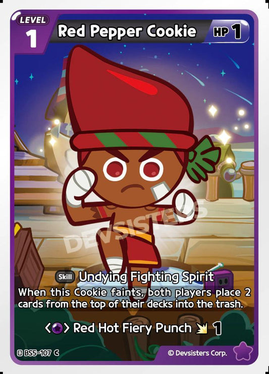 CookieRun TCG - Red Pepper Cookie [BS5-107 C]