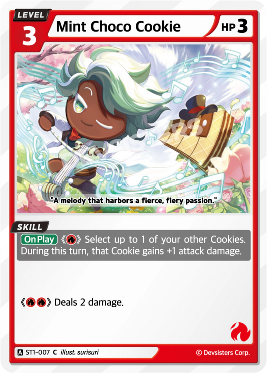 CookieRun TCG - Mint Choco Cookie [ST1-007 C]