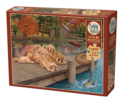 Cobble Hill - Lazy Day on the Dock Easy-Handling Puzzle (275 Piece)